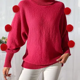 StyleCast x Revolte Women Turtle Neck Pullover Sweaters-picture-29