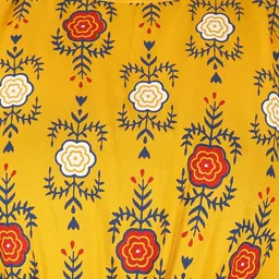 Neelokurti Ethnic Motifs Printed Boat Neck A-Line Kurta image 3