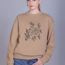 CORSICA Women Polyester Printed Pullover Sweatshirt-image-92