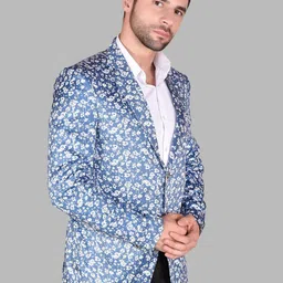 PRINTINDIA Single Breasted Blazer image 5