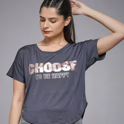 MKH Women Typography Printed Dri-FIT T-shirt-picture-15