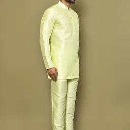 Arihant Rai Sinha Men Regular Pure Cotton Kurta with Trousers image 5