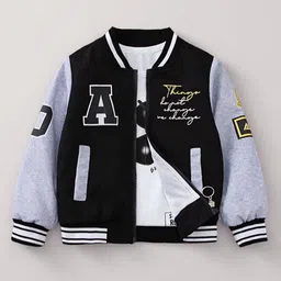 YK Black Long Sleeve Printed Kids Sweaters-picture-18