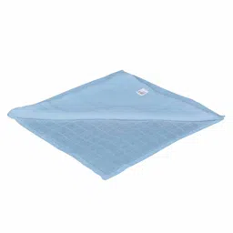 Lula Muslin Cotton Sqaure Wash Cloth Pack Of 6 - Blue image 2