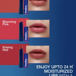 Vaseline Colour+Care Tinted Lip Balm Stick with Shea Butter 3g - Kissing Red image 3