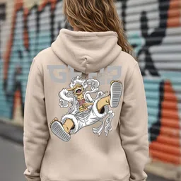BENNY BROOKS Women Printed Hooded Sweatshirt-picture-26