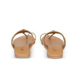 Minx Women Textured Ethnic Open Toe Flats image 5