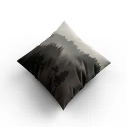 Cushion Villa Grey Set of 5 Graphic Printed Satin Square Cushion Covers image 3