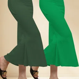 POOJARAN SAREE Women Pack Of 2 Mid-Rise Saree Shapewear-picture-12