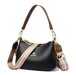 Brothers Enterprises Textured PU Shoulder Bag-picture-16