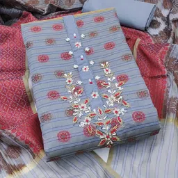 KALINI Unstitched Dress Material-picture-34