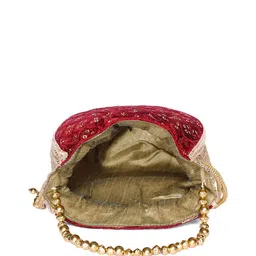 Peora Embellished Potli Clutch image 5