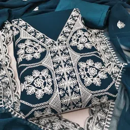 SYS Brand - Shop Your Style Embroidered Unstitched Dress Material-picture-18