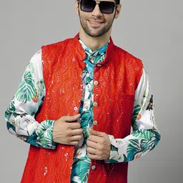 Utsav Fashion Embroidered Nehru Jackets image 5