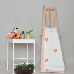 Feels Like Home Yellow Cartoon Characters Printed Mild Winter 350 GSM Single Bed Quilt-picture-14