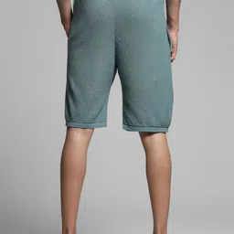 Jack & Jones Men Self Design Cotton Shorts image 4