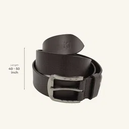 KARGHA INDIA Unisex Leather Formal Belt image 5