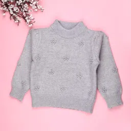V-Mart Girls Pullover with Embroidered Detail-picture-32