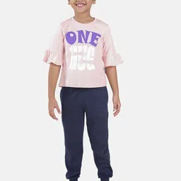 KiddoPanti Girls Printed T-shirt-image-11