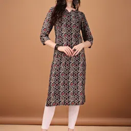 Anouk Rustic Ethnic Motifs Printed Floral Kurta-picture-24