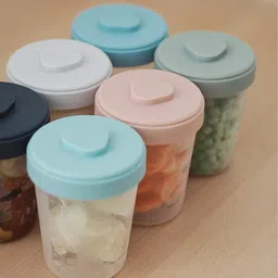 Beaba Toddler Food Storage Set Of 12 - Multicolour image 4
