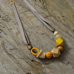 DressBerry Gold-Plated Artificial Beaded Necklace-picture-13