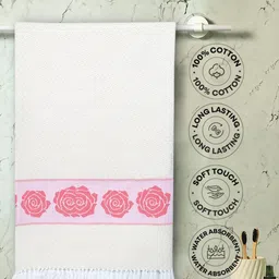Saral Home Printed Cotton 400 GSM Quick Dry 2Pcs Soft Bath & Hand Towel Set- 59" x 29.52 "-picture-47