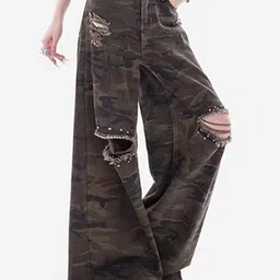 StyleCast Women Wide Leg High-Rise Light Fade Jeans-picture-26