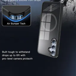 Karwan Solid Printed Samsung Galaxy A55 5G Back Case Mobile Accessories image 5