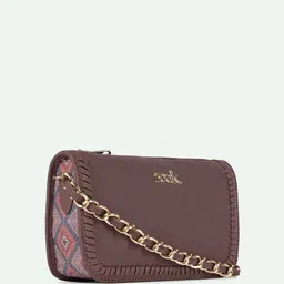 alt by zouk ZOUK Printed Structured Sling Bag image 4