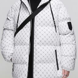 StyleCast x Revolte  Printed Puffer Jacket-picture-18