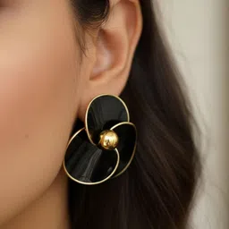 FIMBUL Floral Studs Earrings image 3