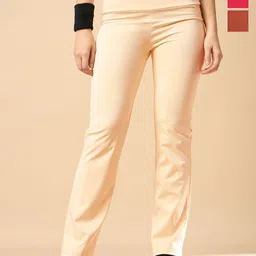 COLOR CAPITAL Women Solid Ankle Length Flared Tights-picture-17