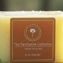 The Farmhands Collective Saffron Goat Milk Soap For Nourishment - 50 g image 2
