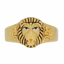 BHIMA 22K BIS Hallmark 916 Purity Yellow Gold Majesty Ring for Men-picture-28