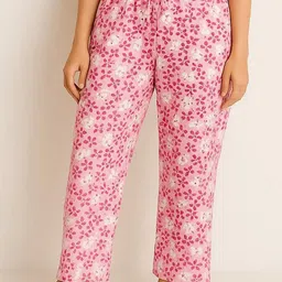 GAB Printed Pure Cotton Lounge Pants-picture-24