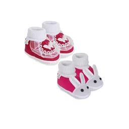 NESKA MODA Unisex Kids Cotton Booties-picture-18