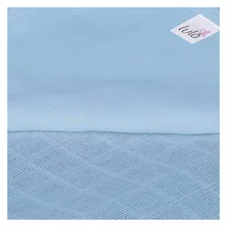 Lula Muslin Cotton Sqaure Wash Cloth Pack Of 6 - Blue image 5