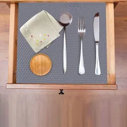 Mopak Decor Grey Set of 1 Regular Shelf Liner Organisers-picture-26