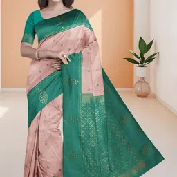 Ramraj Woven Design Zari Art Silk Handloom Saree-picture-26