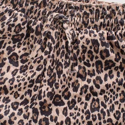 NEXT Girls Leopard Printed Flared Trousers image 4