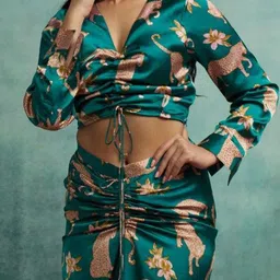 IQELA Printed Top With Skirt image 3