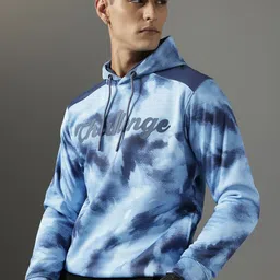 FCUK Typography Printed Hooded Sweatshirt-image-19