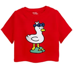 Guugly Wuugly Print Cotton Crop Top-picture-26