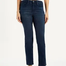 Levis Women Classic Straight Fit High-Rise Stretchable Jeans-image-20