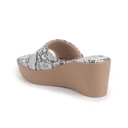 FAUSTO Textured PU Platform Sandals image 2