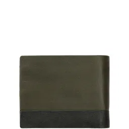 Mochi Men Colourblocked Leather Short Two Fold Wallet image 4