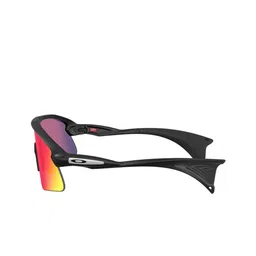 OAKLEY Unisex Red Lens & Black Rectangle Sunglasses With UV Protected Lens image 5