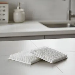 TASKHOUSE White 2 Pieces Bath Accessories Set image 5