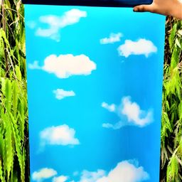 Jaamso Royals Blue Printed Self-Adhesive Waterproof Window Sticker-picture-29